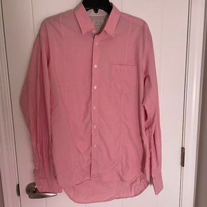 Zara Man Pink Button Down Shirt